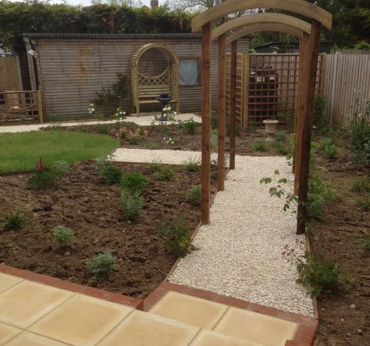Small garden make over
