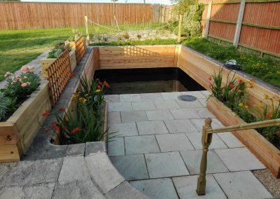 Converted Swimming pool